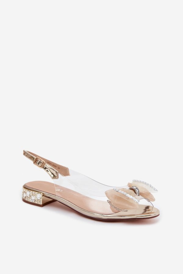 yellow Sandals model 228401 Step in style