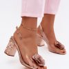 1126761 pink Heel sandals model 228405 Step in style