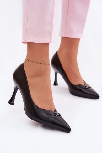 1126773 black High heels model 228409 Step in style