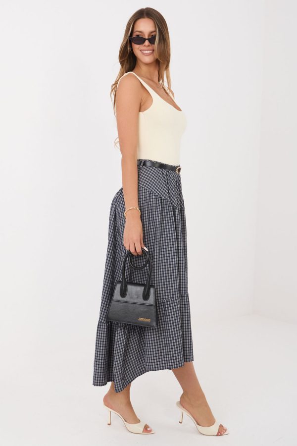 navy blue Skirt model 228451 Italy Moda