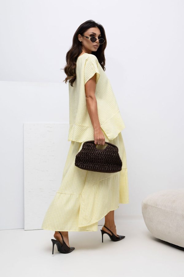 yellow Skirt model 228455 Italy Moda