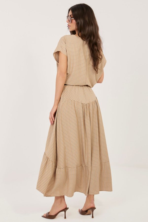 brown Skirt model 228456 Italy Moda