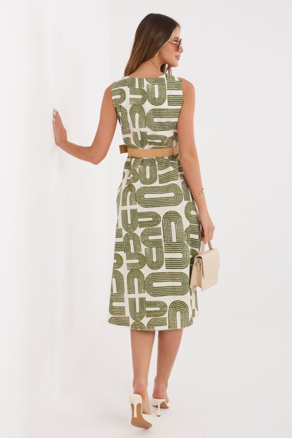 green Daydress model 228443 Italy Moda