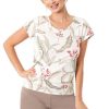 Beige Pyjama in Women`s Pyjamas, Sleepwear Sets with Spandex and Viscose