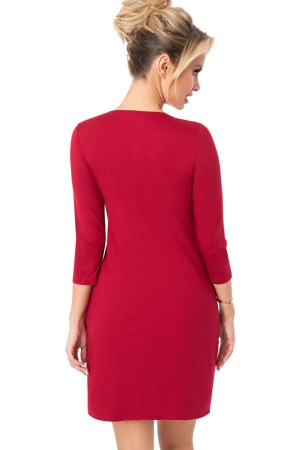 Red Nightshirt in Nightgowns, Nighties, Sleep Shirts with Spandex, Polyamide and Viscose