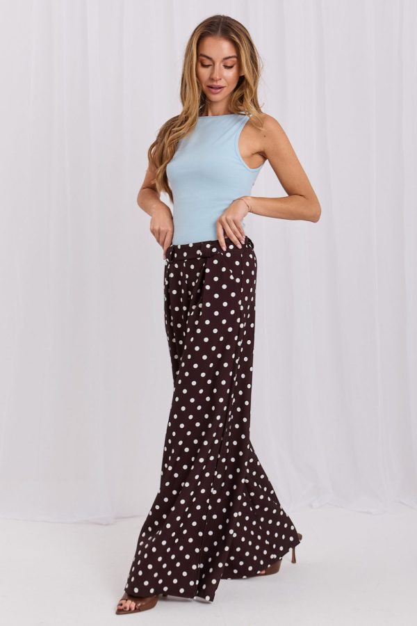 Blue Top in Undershirts / Tops with Cotton and Spandex