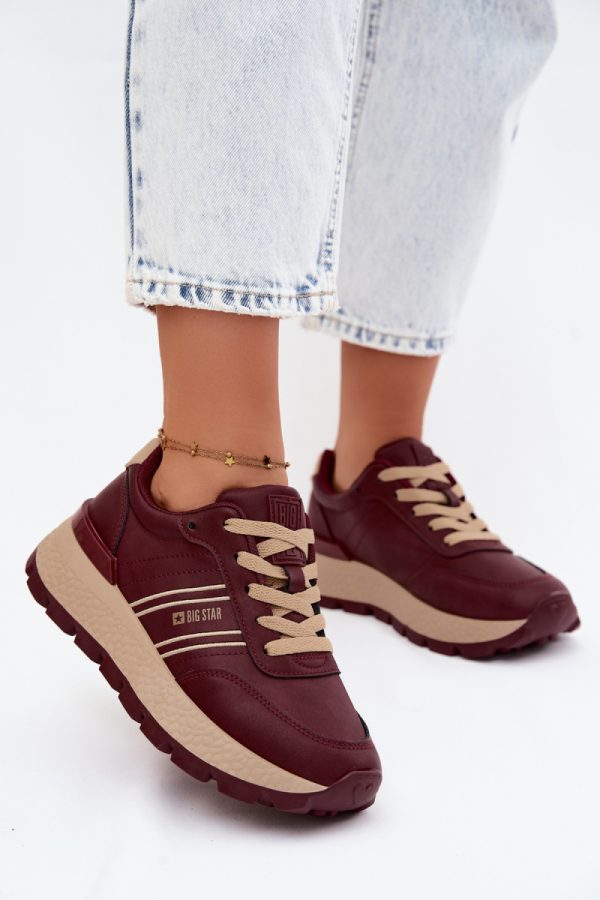 red Sport Shoes model 228745 Step in style