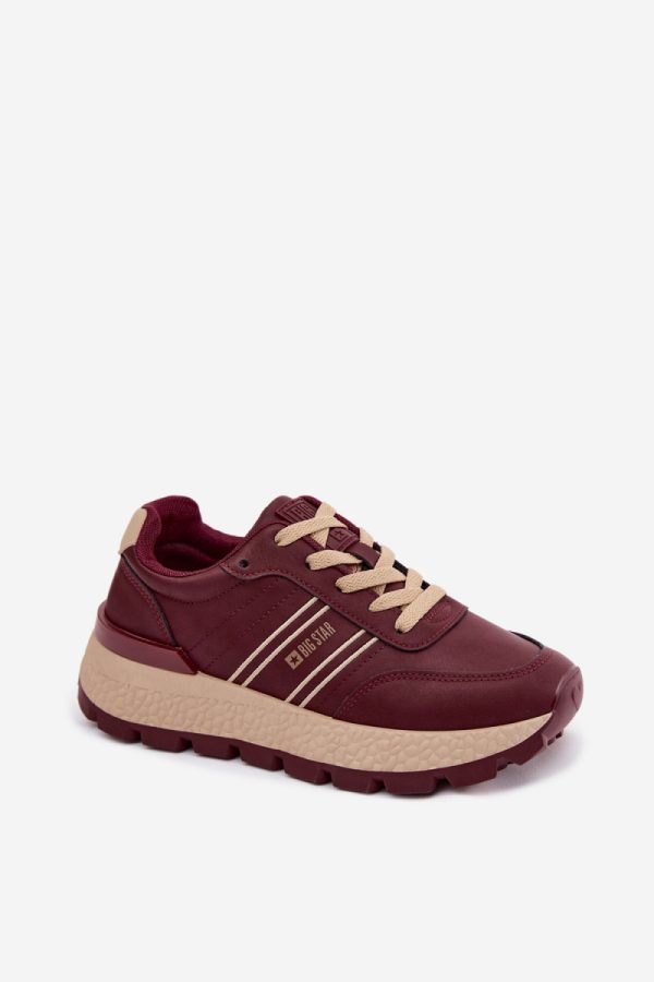 red Sport Shoes model 228745 Step in style