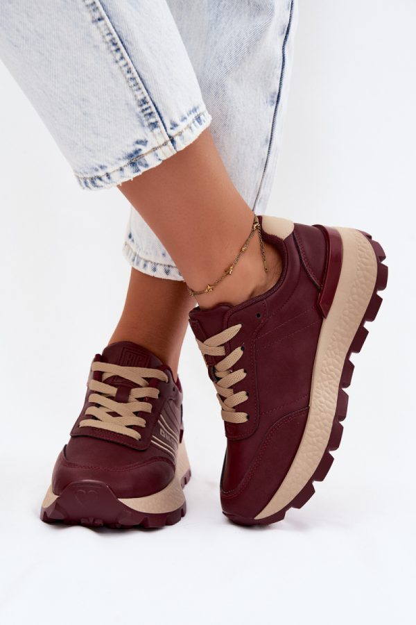 red Sport Shoes model 228745 Step in style