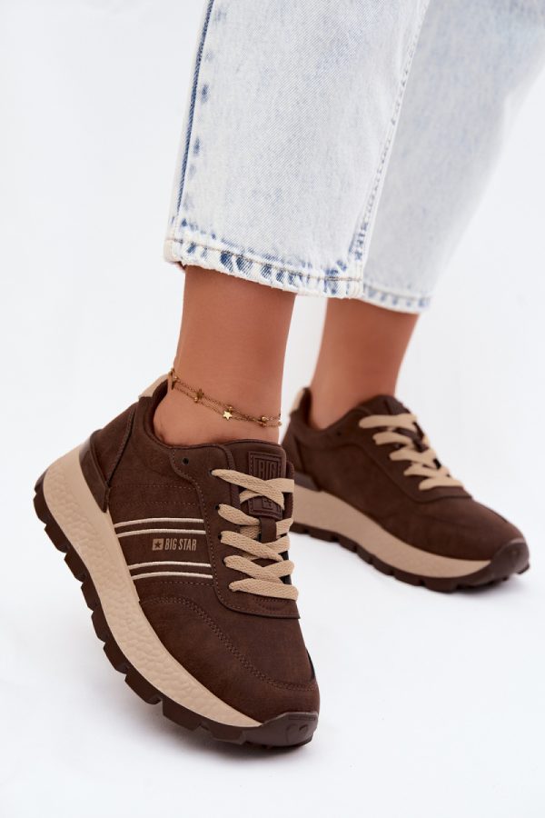 brown Sport Shoes model 228746 Step in style