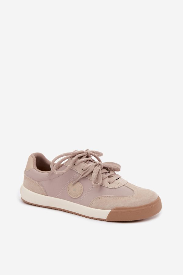 beige Sport Shoes model 228747 Step in style