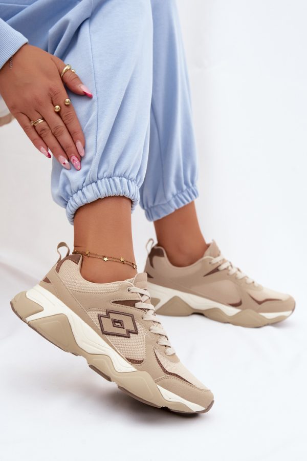 beige Sport Shoes model 228752 Step in style