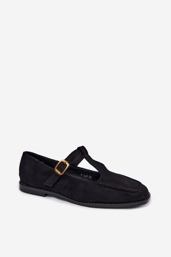 black Half shoes model 228758 Step in style