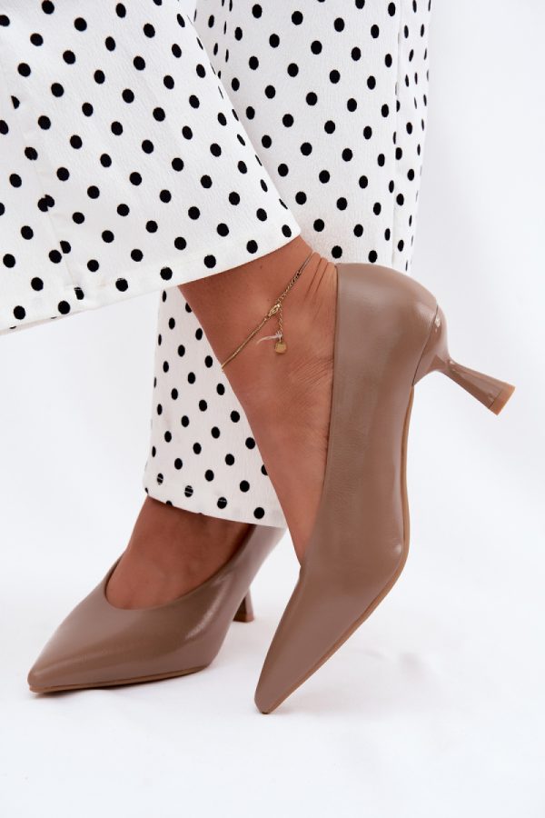 beige Heel pumps model 228761 Step in style