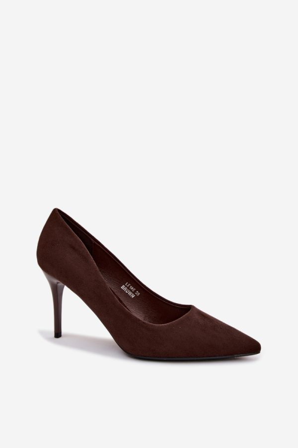 brown High heels model 228767 Step in style