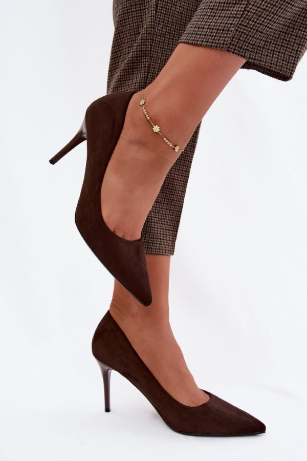 brown High heels model 228767 Step in style