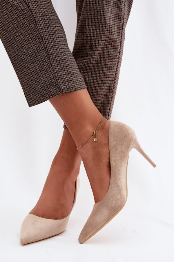 beige High heels model 228768 Step in style