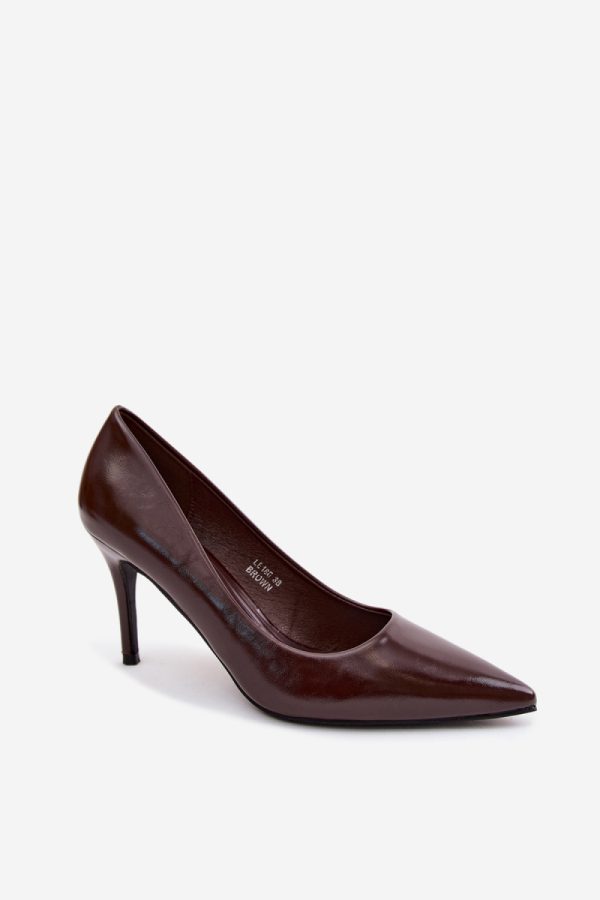 brown High heels model 228770 Step in style