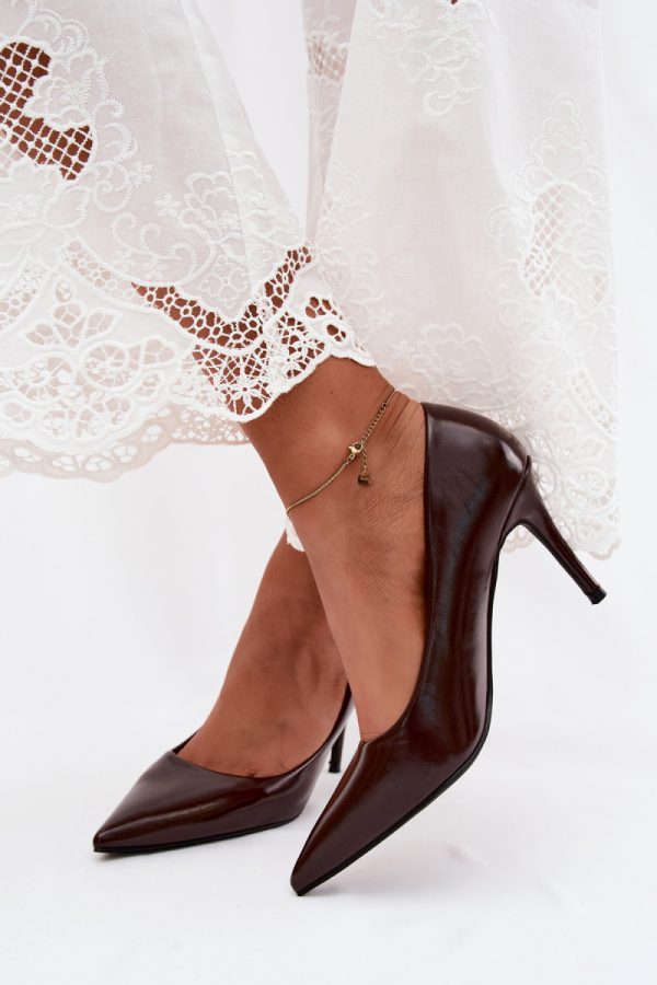 brown High heels model 228770 Step in style