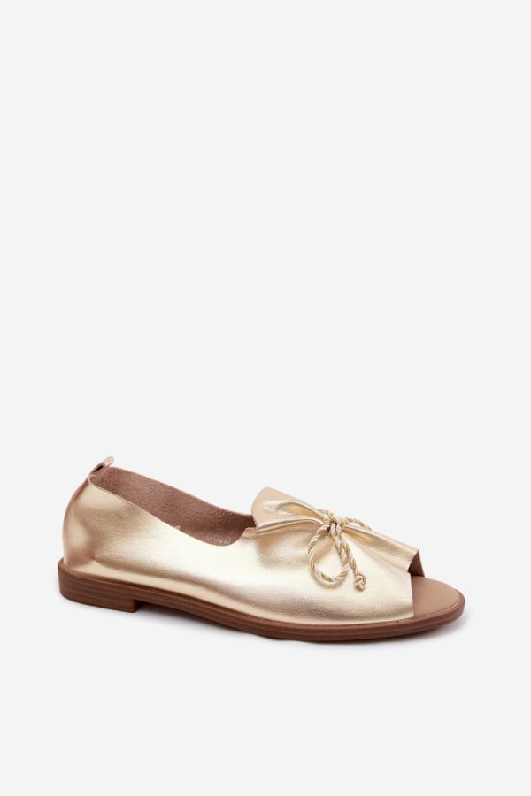 yellow Sandals model 228776 Step in style