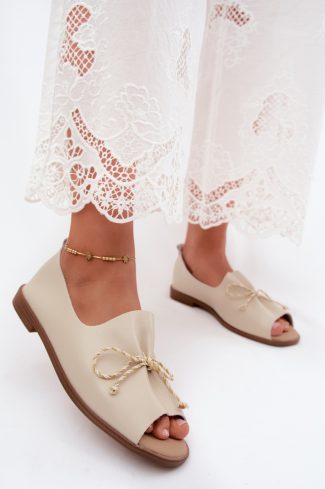 beige Sandals model 228777 Step in style