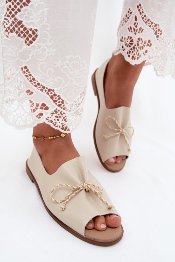beige Sandals model 228777 Step in style