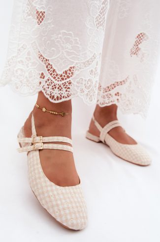 beige Sandals model 228778 Step in style