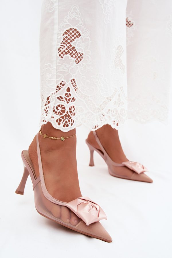 beige Heel sandals model 228780 Step in style