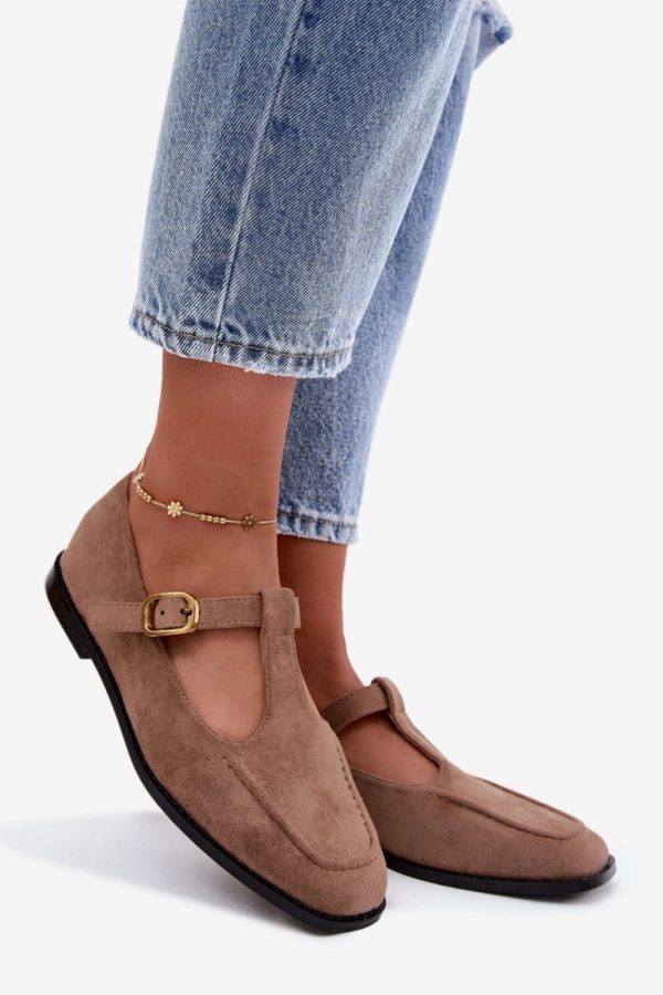 beige Half shoes model 228759 Step in style