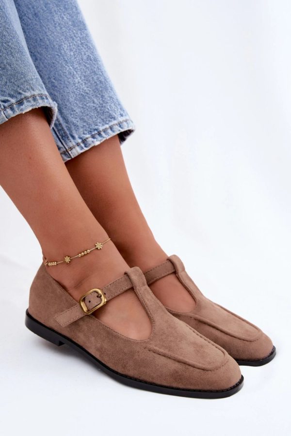 beige Half shoes model 228759 Step in style