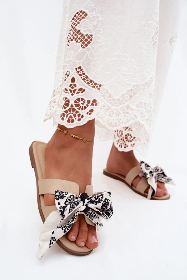 beige Flip-flops model 228792 Step in style