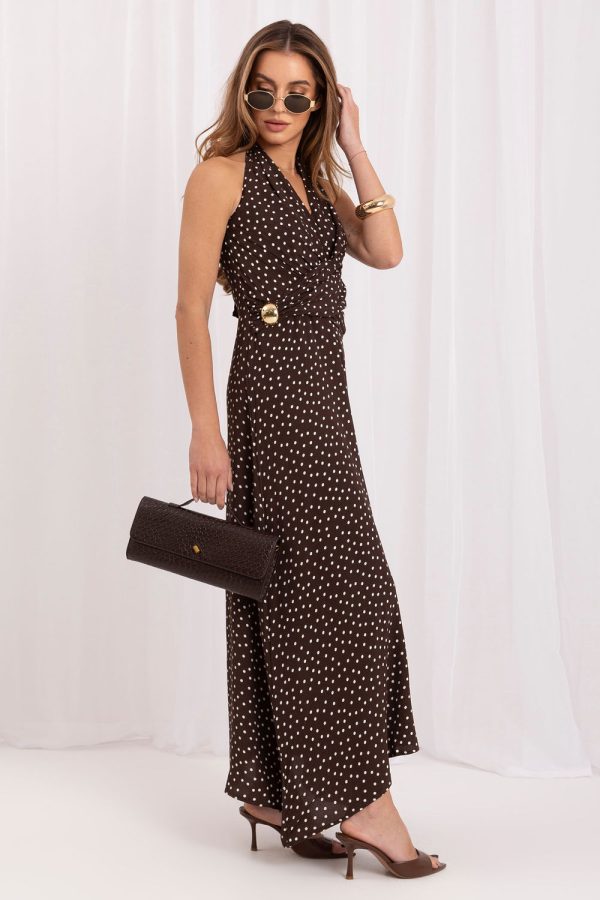 brown Daydress model 228857 Italy Moda