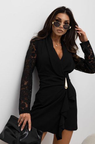 Black Cocktail Dress in Formal Dresses, Cocktail Dresses with Spandex, Polyester and Viscose