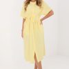 1128230 yellow Daydress model 228876 Italy Moda