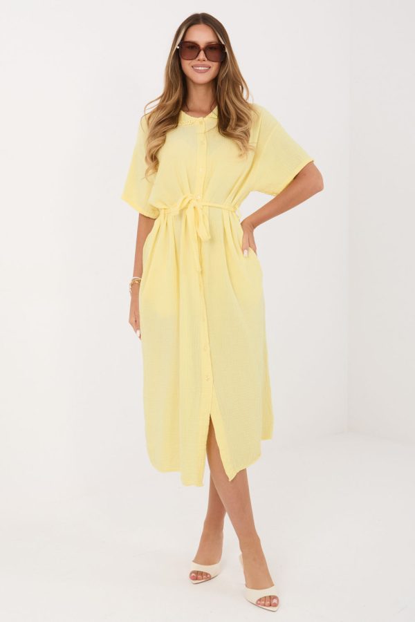 yellow Daydress model 228876 Italy Moda