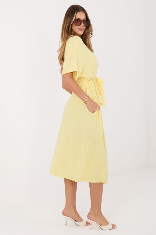 yellow Daydress model 228876 Italy Moda