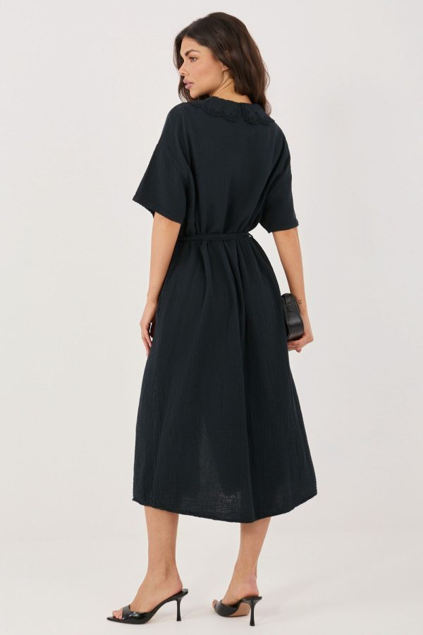 black Daydress model 228880 Italy Moda