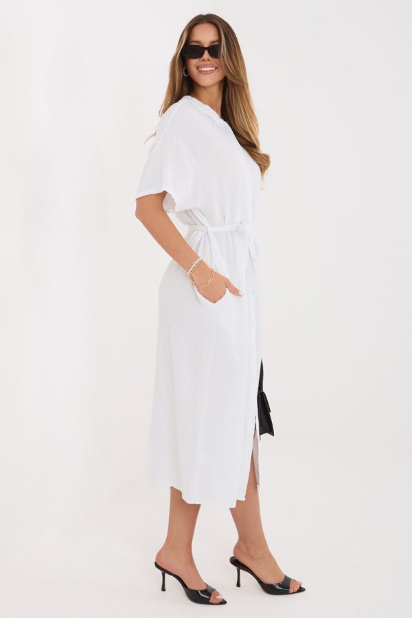 white Daydress model 228877 Italy Moda
