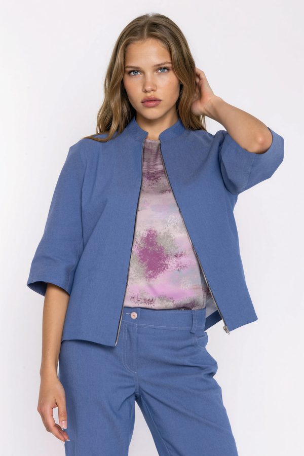 blue Denim jacket model 228922 Nife