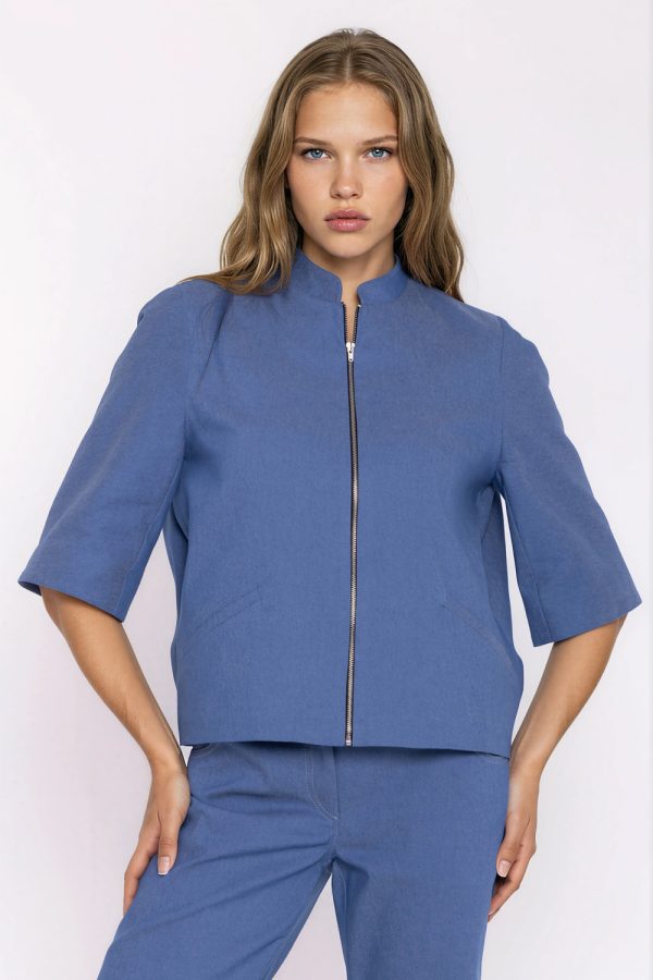 blue Denim jacket model 228922 Nife