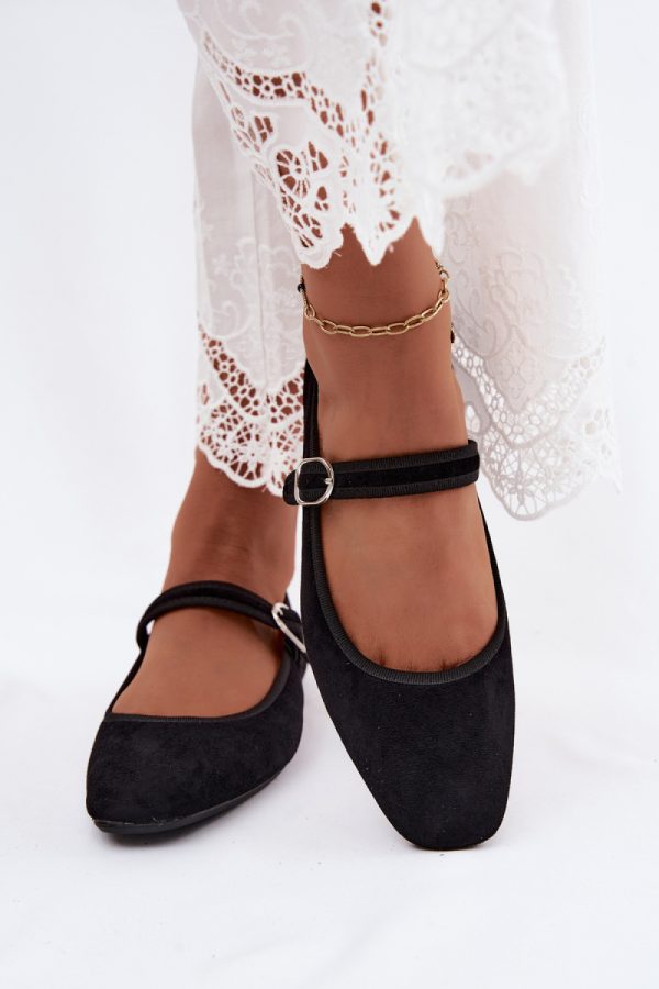 black Ballet flats model 228932 Step in style