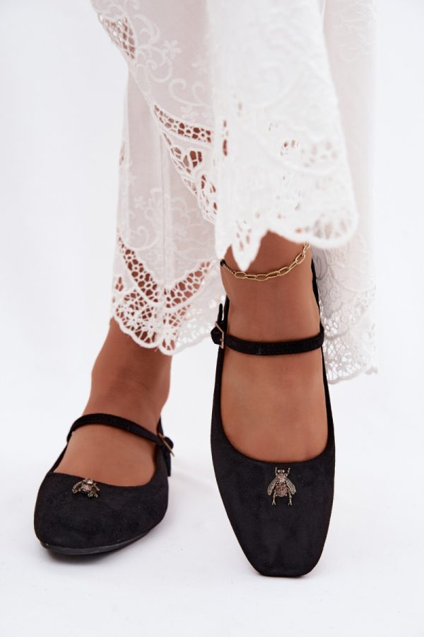 black Ballet flats model 228934 Step in style