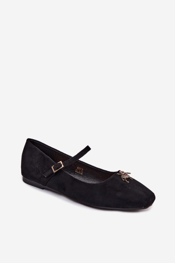 black Ballet flats model 228934 Step in style