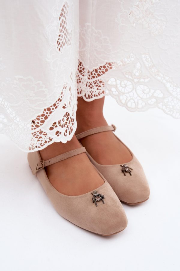 beige Ballet flats model 228935 Step in style