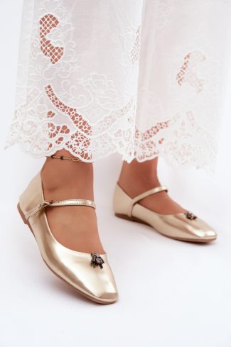 yellow Ballet flats model 228936 Step in style