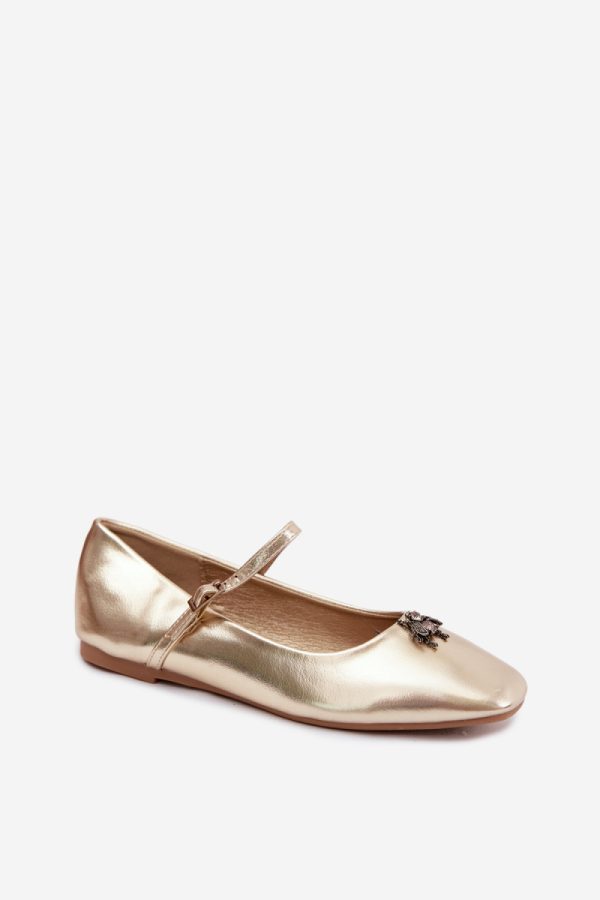 yellow Ballet flats model 228936 Step in style