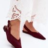 red Ballet flats model 228938 Step in style