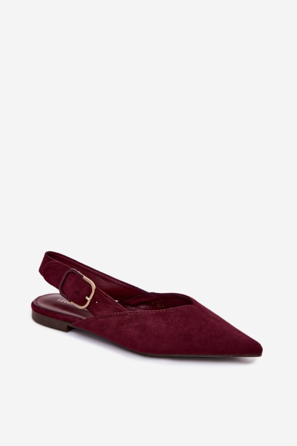 red Ballet flats model 228938 Step in style