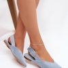 blue Ballet flats model 228941 Step in style