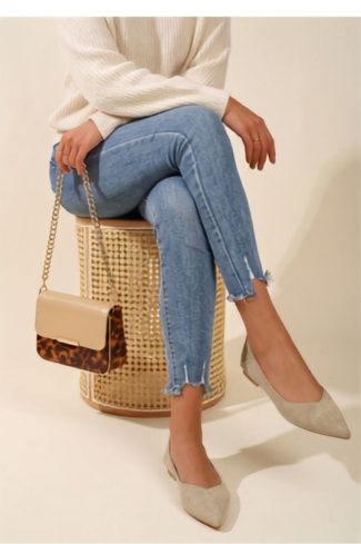 green Ballet flats model 228943 Step in style